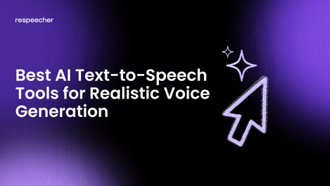 Best AI Text-to-Speech Tools for Realistic Voice Generation