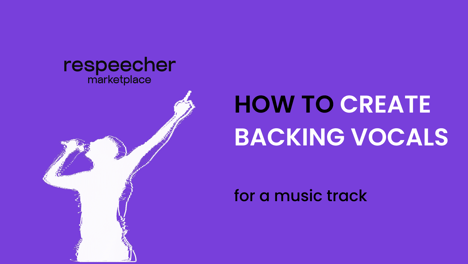 How to generate backing vocals for a track