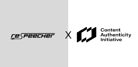 Respeecher Teams Up with Content Authenticity Initiative to Address Misinformation of Digital Content