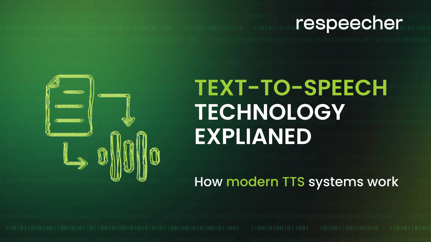 Professional Text in to Speech | Realistic AI Voices | Respeecher