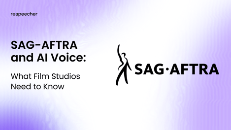 SAG-AFTRA and AI Voice Technology: What Film Studios Need to Know