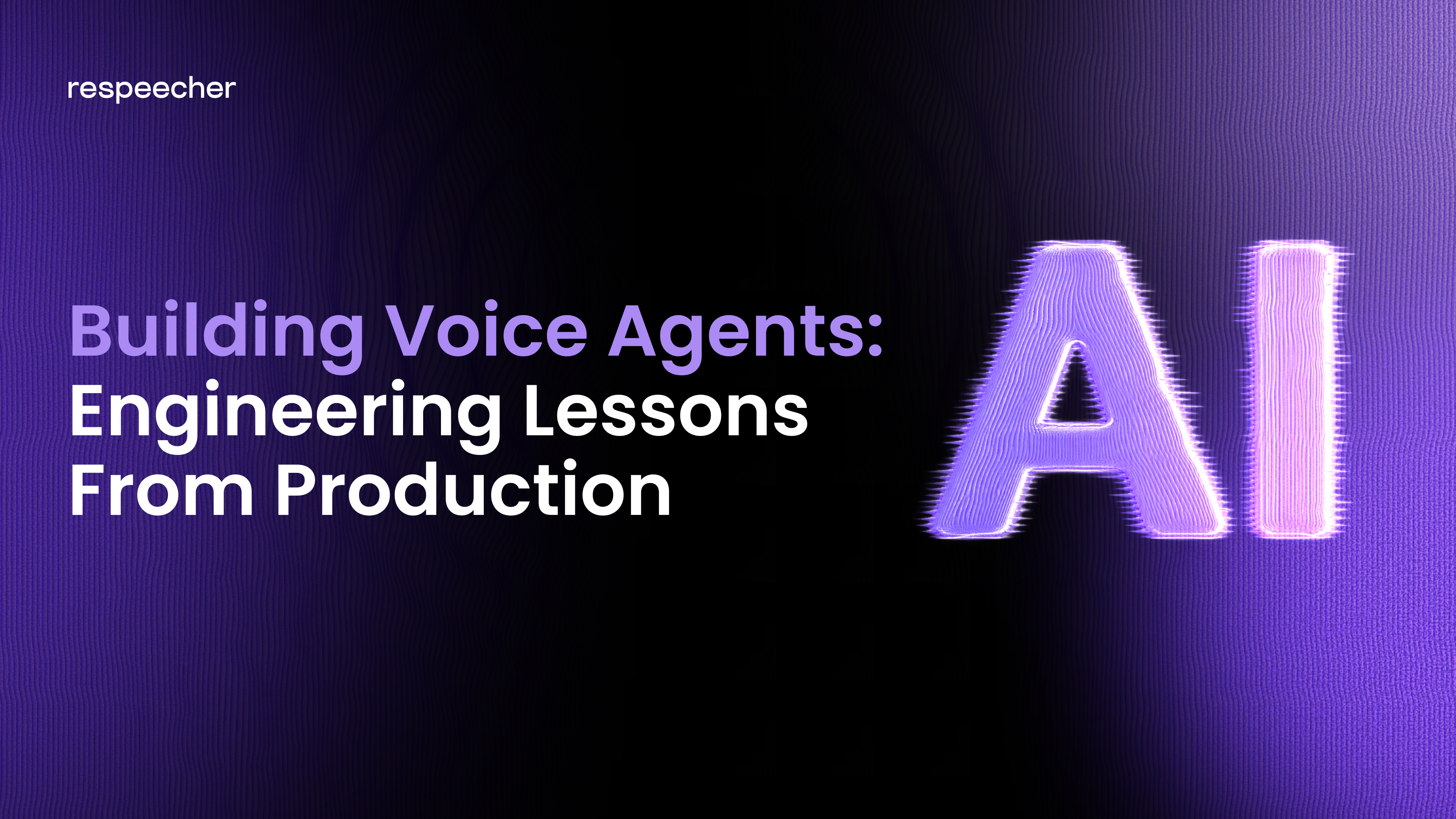 building voice agents