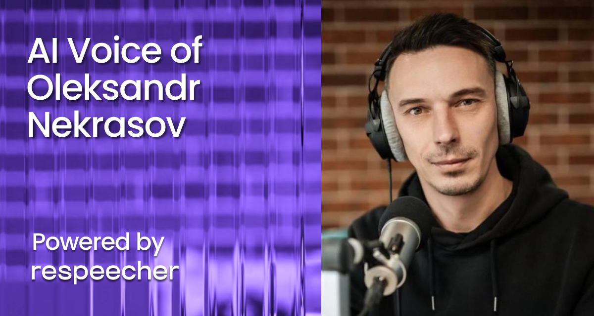 Oleksandr Nekrasov | Respeecher
